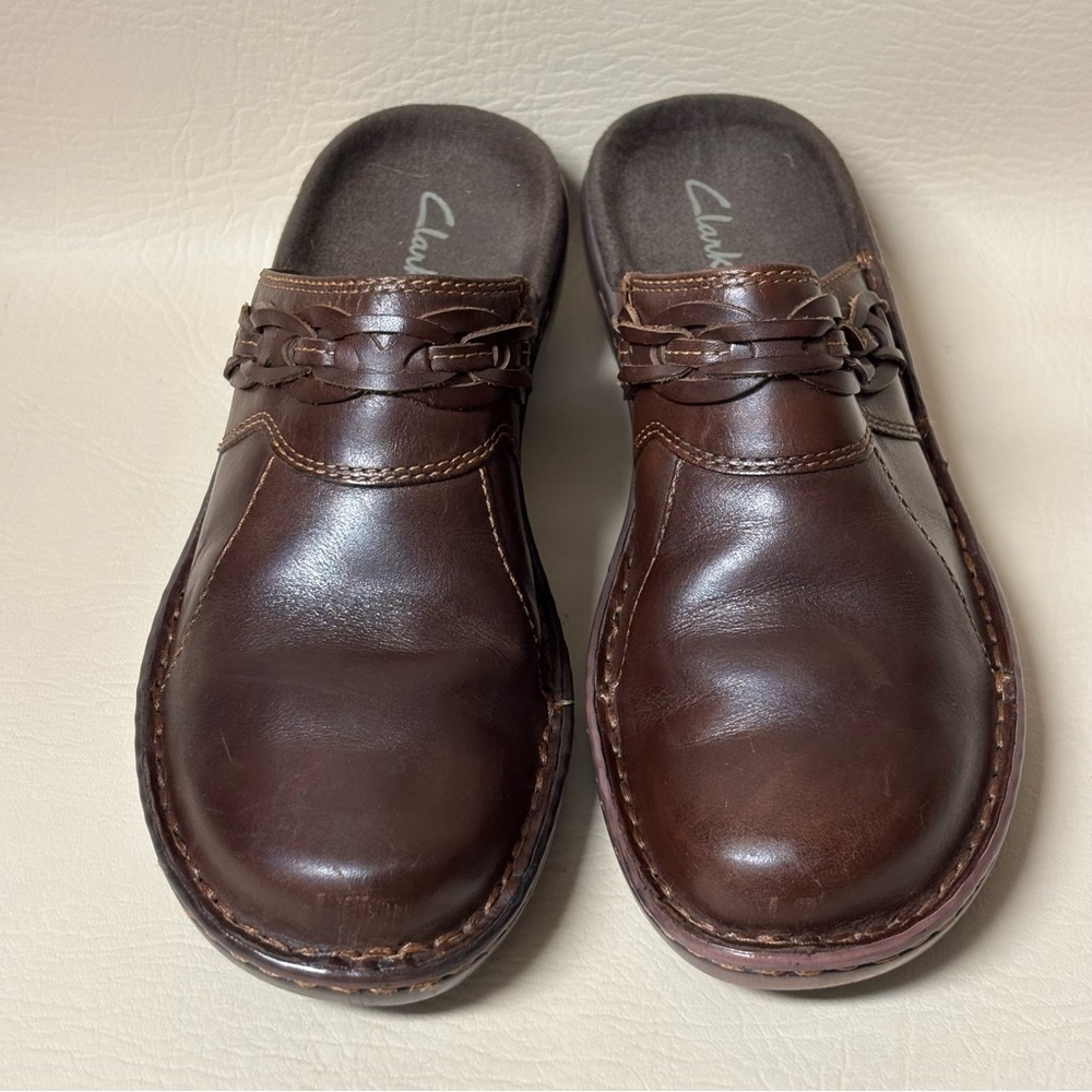 Clarks Braided details Walking Casual Mules Women's size US 7M
